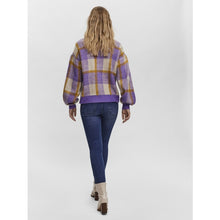 Load image into Gallery viewer, Hyacinth Checkered Pullover Sweater
