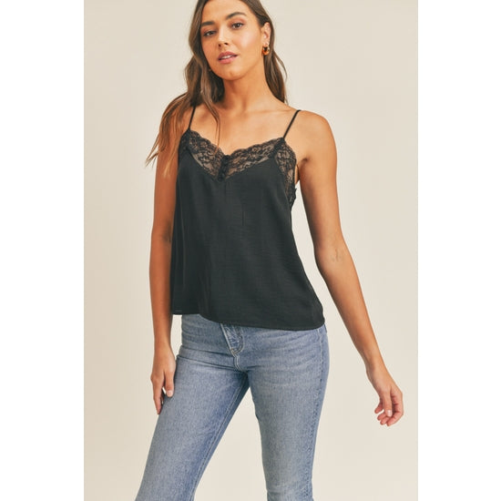 Lace Camisole Tank Top