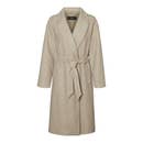 Load image into Gallery viewer, long belted jacket, silver mink, closet staple, timeless style, coat
